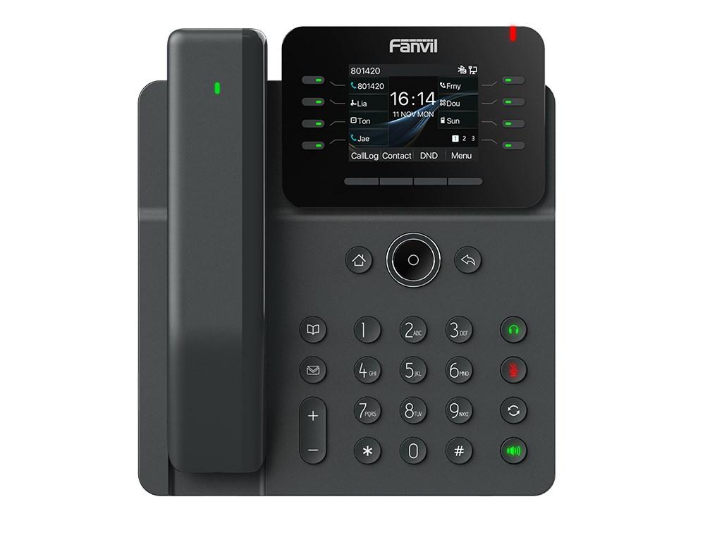 Fanvil V62 Pro MediumLevel Dual Gigabit PoE IP Phone SIP POE Gigabit USBPort