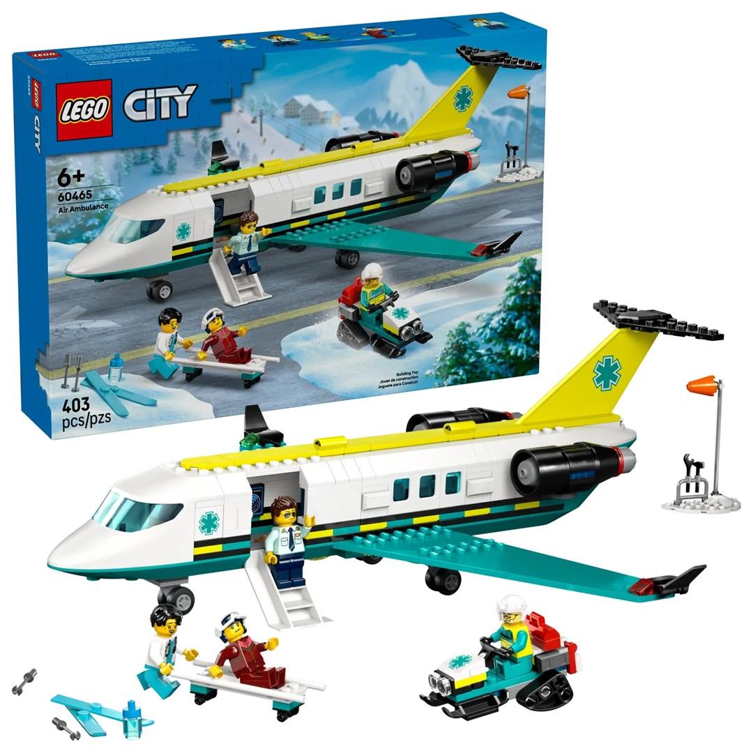 LEGO City – Akut læge-ambulancefly 60465 (403 dele)