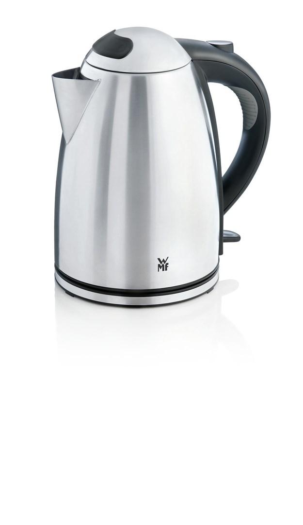 Elkedel WMF Stelio 1,7 l - 2.400 W, rustfrit stål/sort