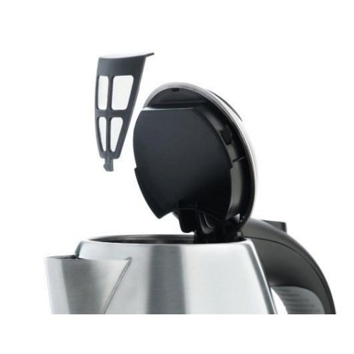 Elkedel WMF Stelio 1,7 l - 2.400 W, rustfrit stål/sort