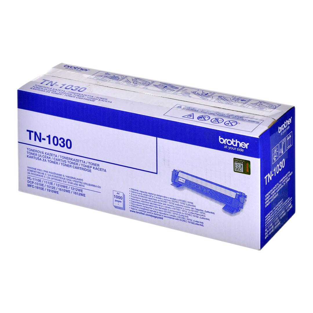 Toner til printer Brother TN-1030 - sort, original billede