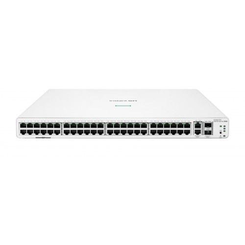 Netværksswitch HPE Aruba Instant On 1960 48x Gigabit, 2x 10G Base‑T, 2x SFP+, L2+ administreret