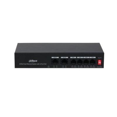 Netværksswitch Dahua PFS3006-4ET-36 – 6 porte
