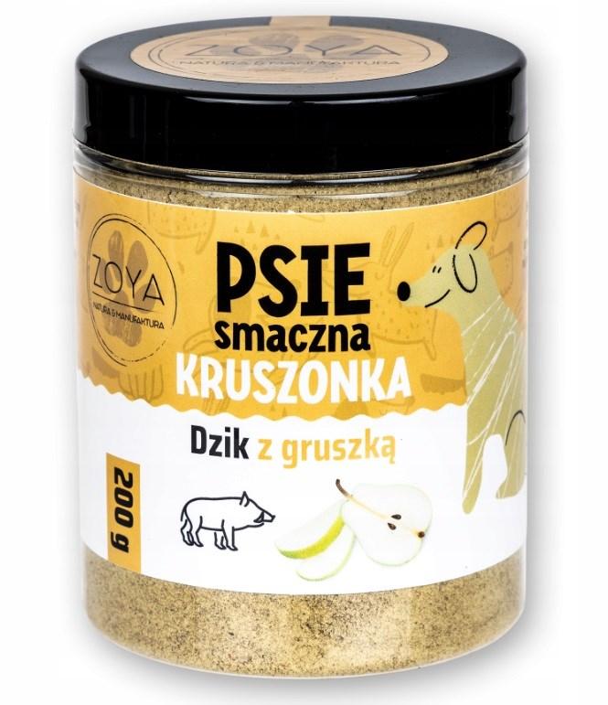 Hundegodbid – ZOYA vildsvin og pære crumble, 200 g