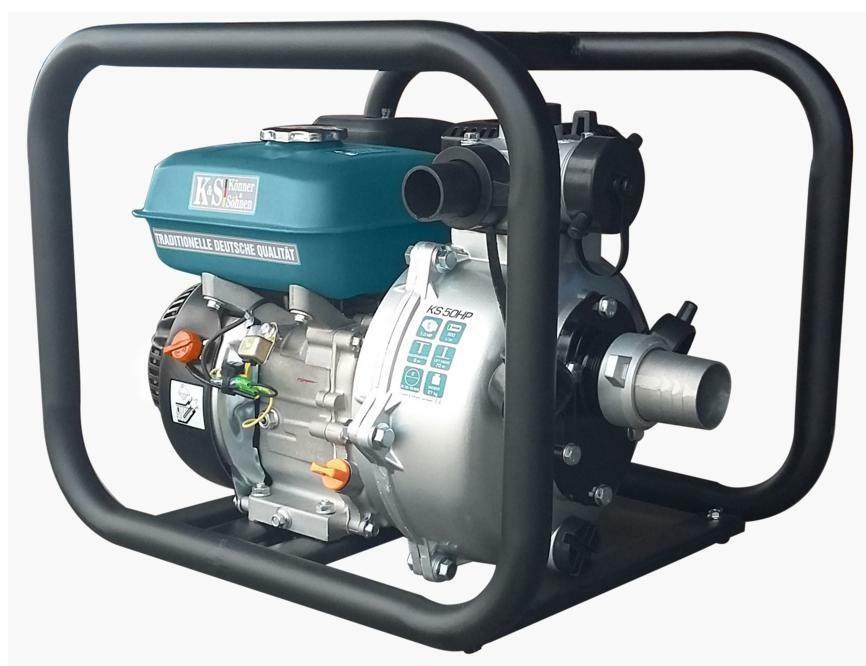 Havepumpe højtryk KÖNNER & SÖHNEN KS 50HP - 500 l/min, 2"