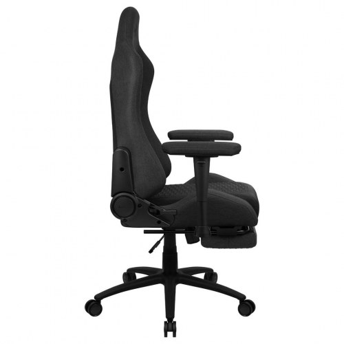 Gamerstol Aerocool Royal Ash – ergonomisk premium med benstøtte, Aeroweave, sort