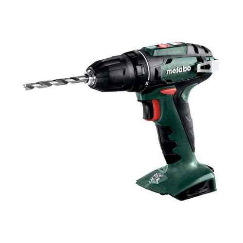 Boremaskine 18 V - Metabo SET 2.4.3, 1.600 o/min, sort/grøn/rød