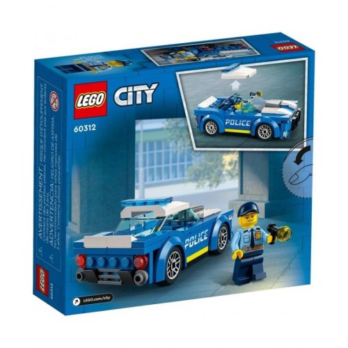 LEGO City politibil 60312 – blå/hvid byggesæt