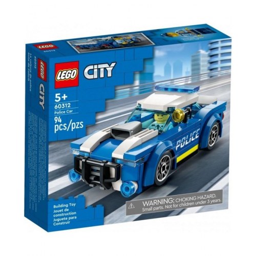 LEGO City politibil 60312 – blå/hvid byggesæt