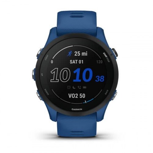 Smartwatch Garmin Forerunner 255 – 46 mm – blå – GPS, Wi‑Fi, pulsmåling