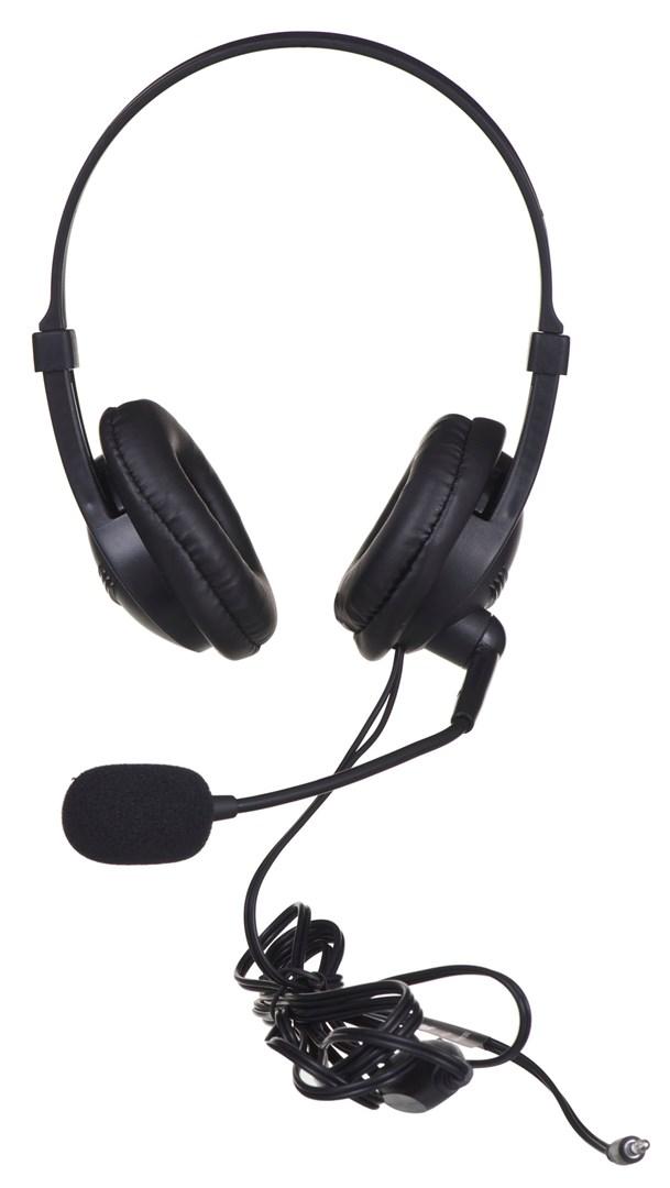 Hovedtelefoner med mikrofon iBox W1MV – kablet gaming headset (sort) billede