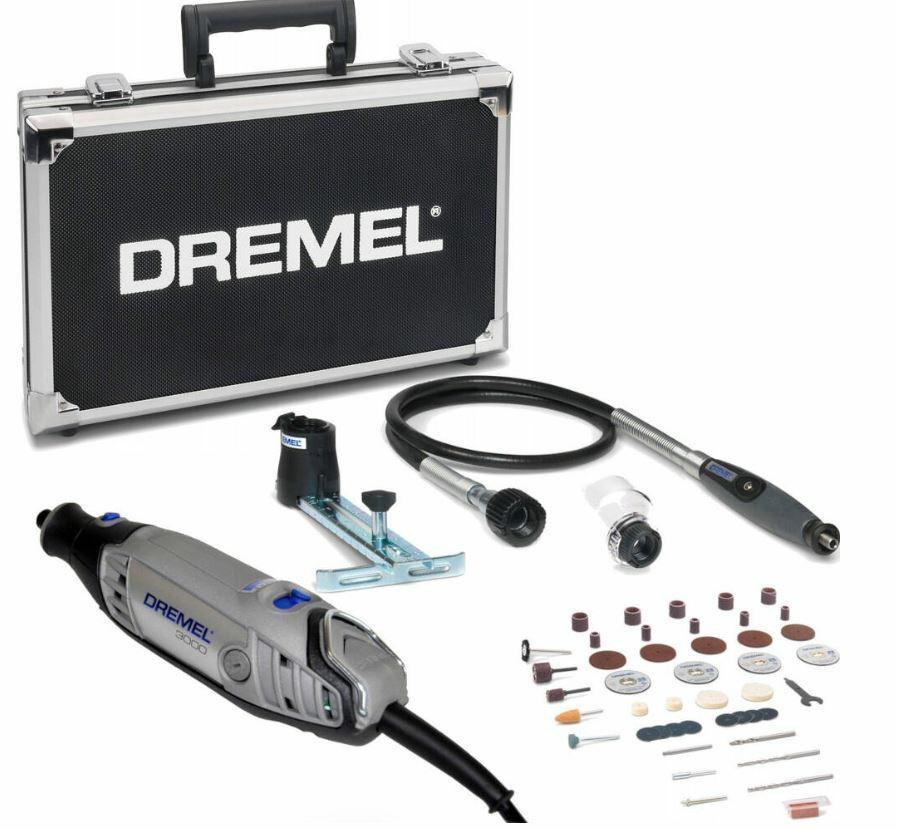 Ligesliber Dremel 3000-3/45 EU med tilbehør og kuffert