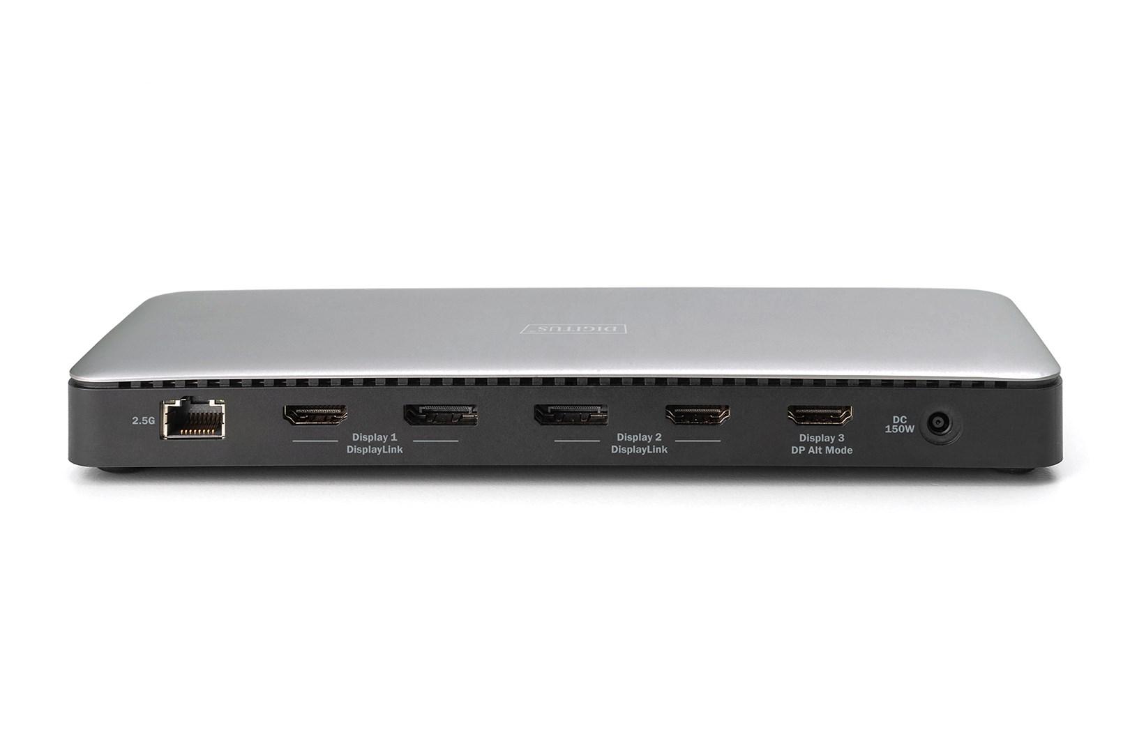 USB-C dockingstation 13-porte - Digitus billede