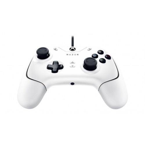 Spilcontroller Razer Wolverine V2 til Xbox Series X/S – kablet, hvid (Mercury White)