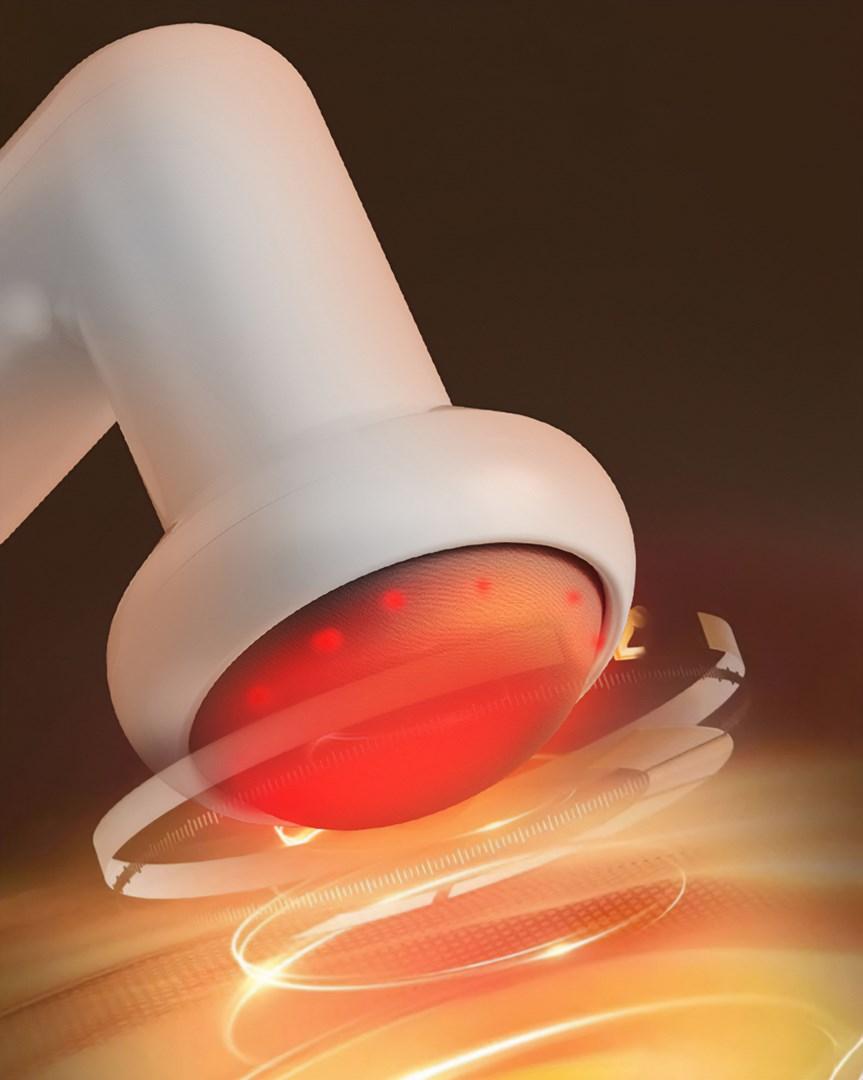 Massagepistol med varme Media tech ANTICELL MASSAGER MT6536 – trådløs