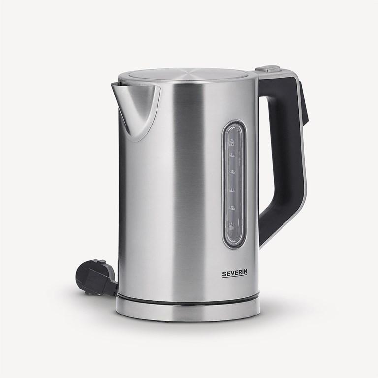 Vandkoger Severin 1,7 l - 3.000 W, rustfrit stål/sort billede