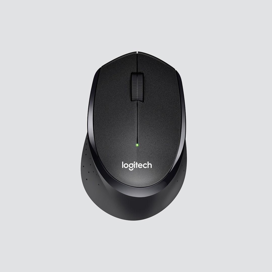 Trådløs mus Logitech M330 Silent Plus - sort
