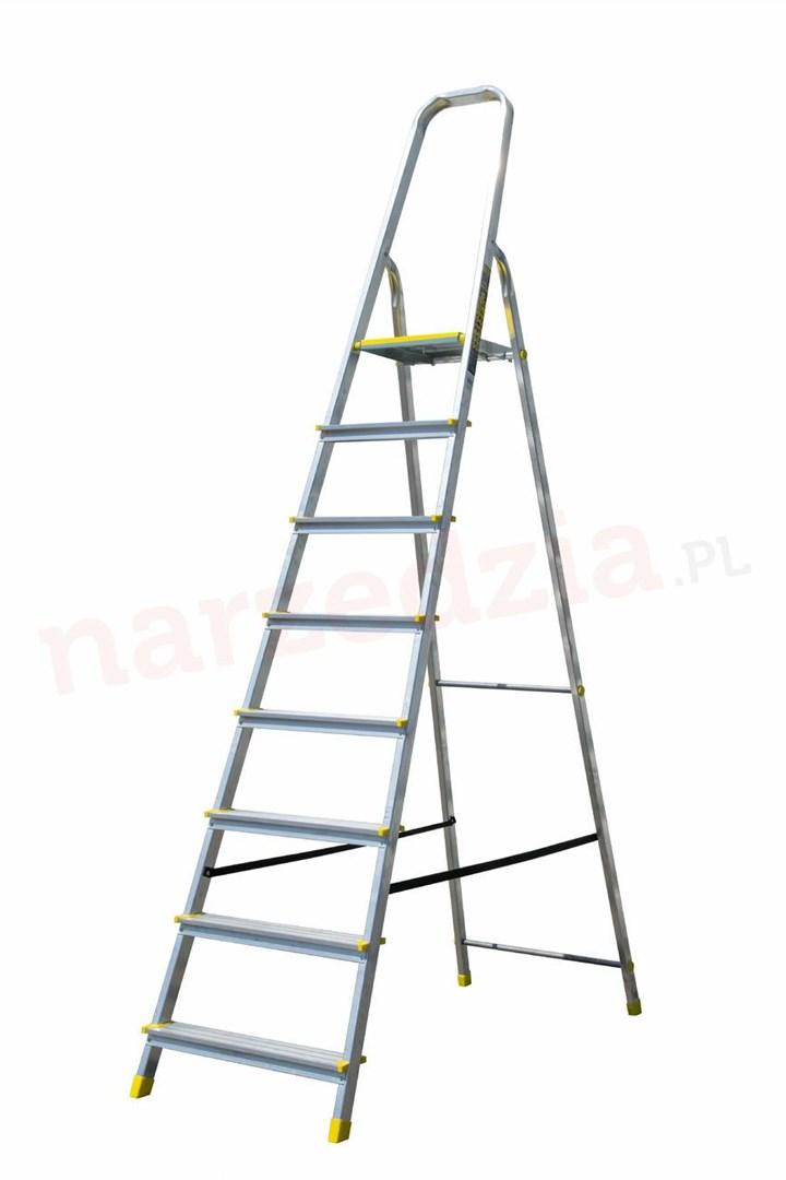 Stige i aluminium – 8 trin (BAYERSYSTEM)