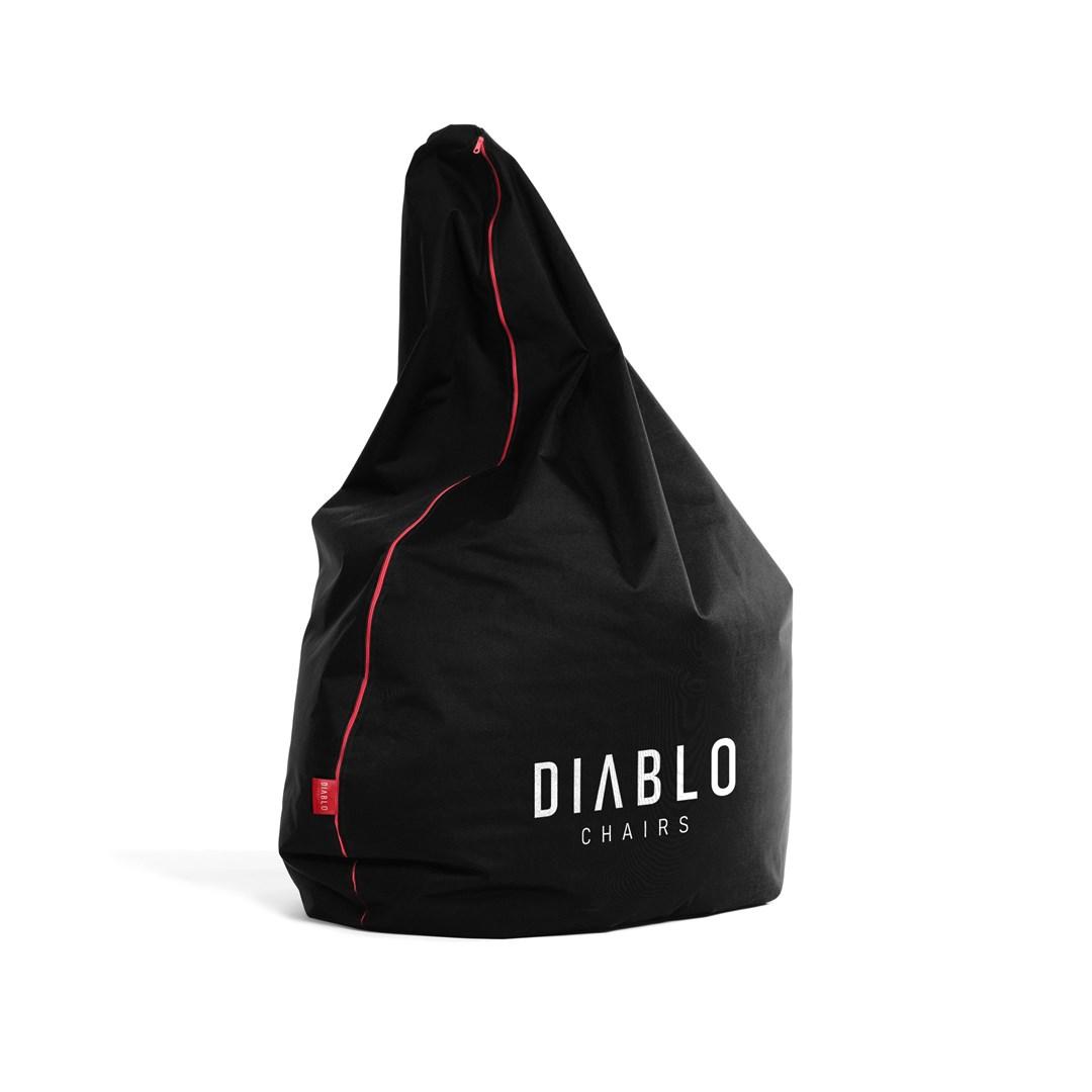 Sækkestol gaming – DIABLO CHAIRS, sort