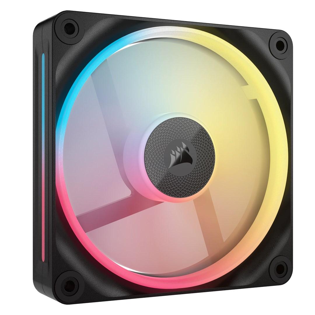 PC-ventilator Corsair 120 mm LX120-R RGB iCUE Link (120×120×25) billede