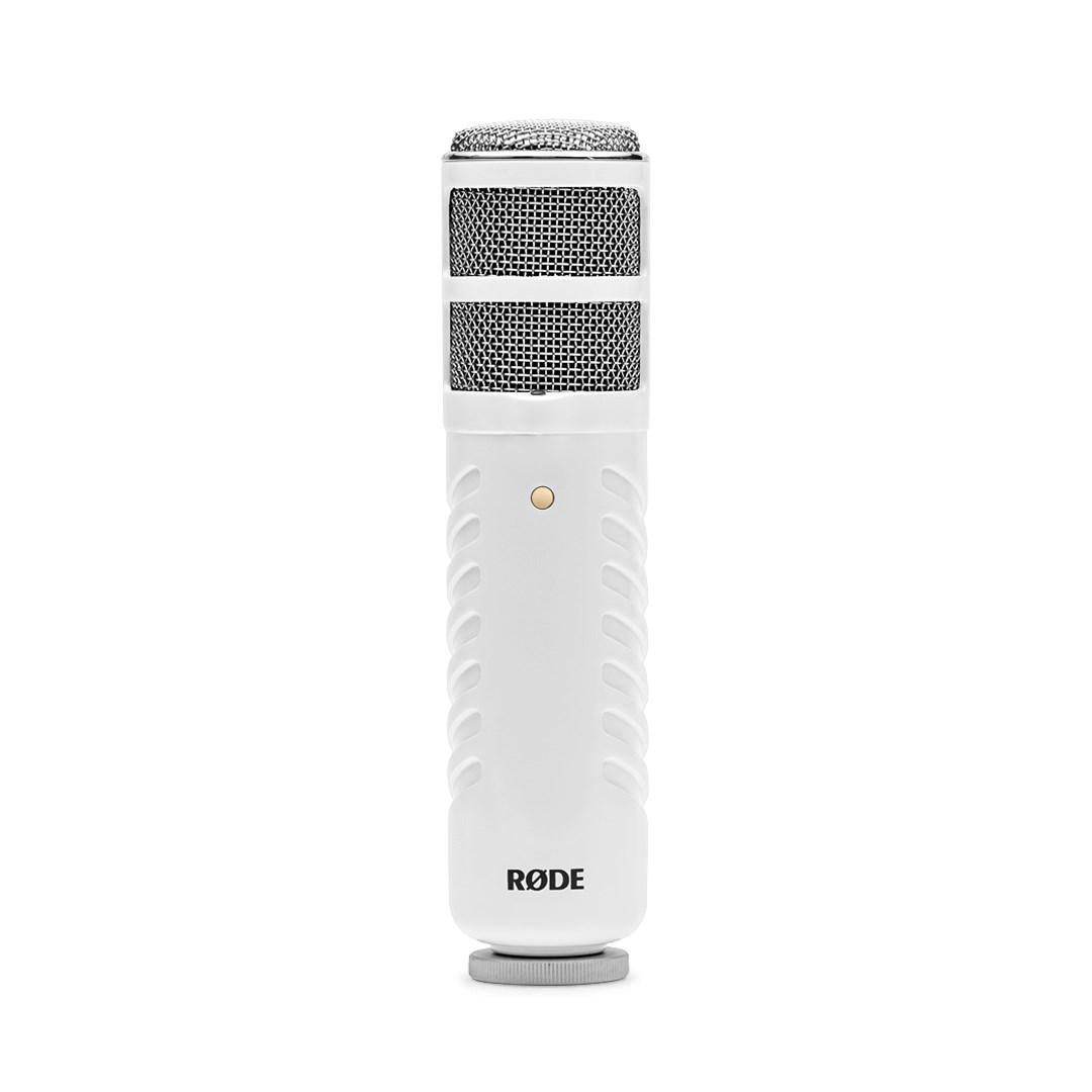 USB mikrofon RODE Podcaster – dynamisk, hvid billede