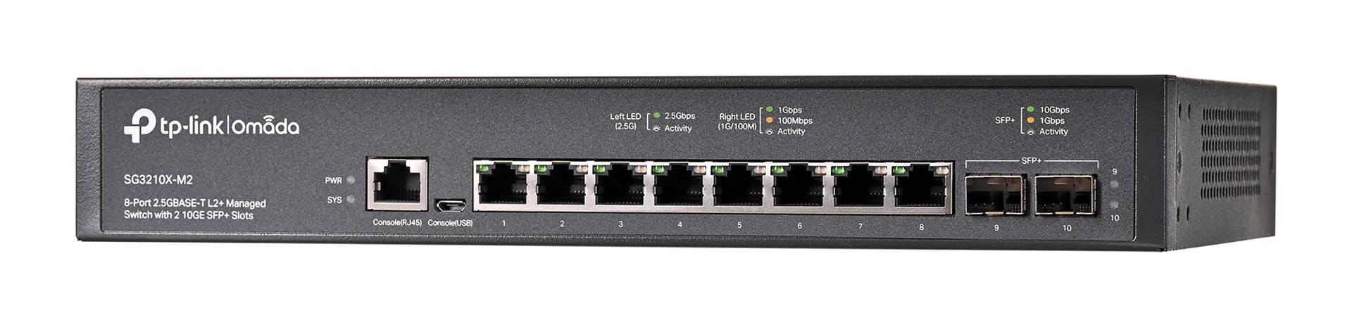 Netværksswitch TP-Link Omada 8-port 2,5G L2+ Managed billede