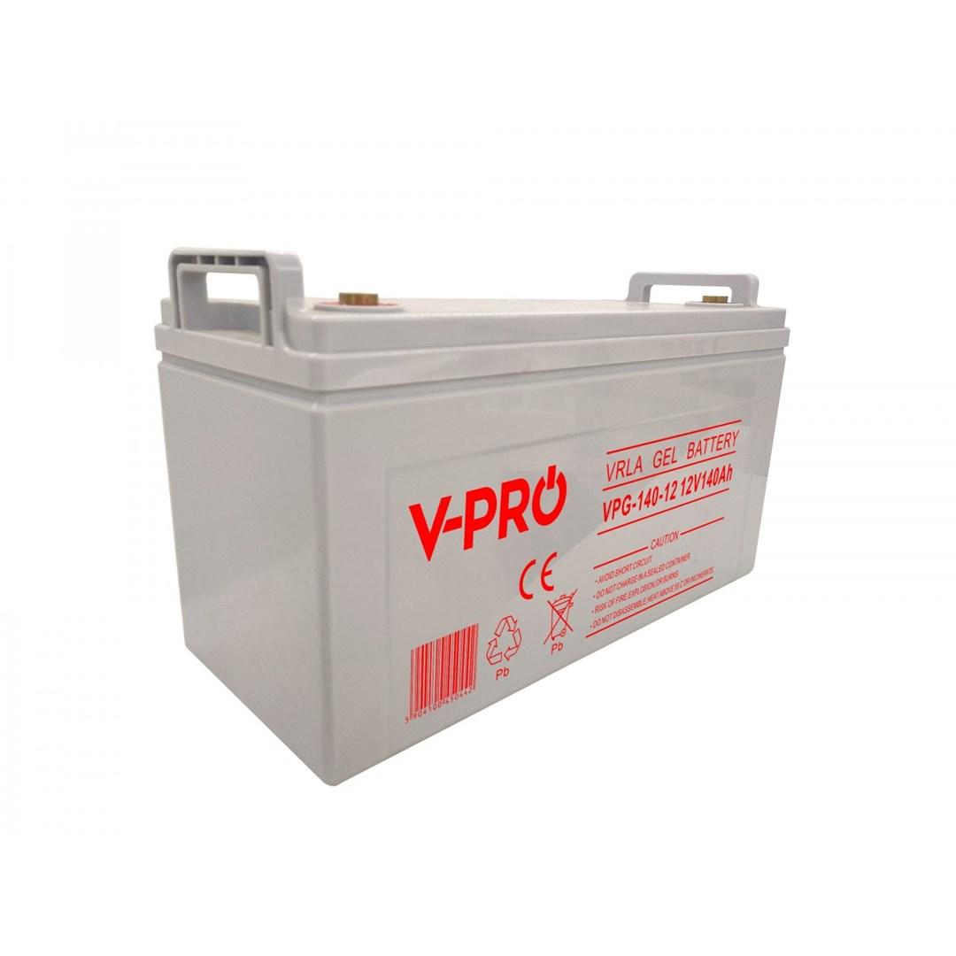 Batteri gel 12 V 140 Ah – Volt Polska VPRO Solar