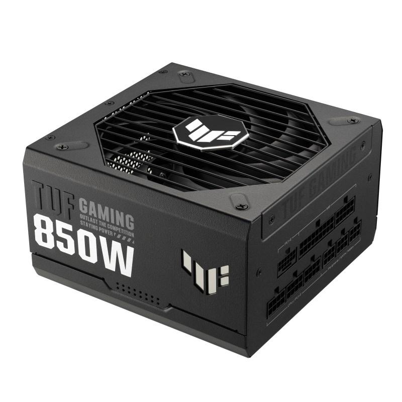 Strømforsyning ATX - ASUS TUF Gaming 850W Gold, fuld-modulær, sort billede