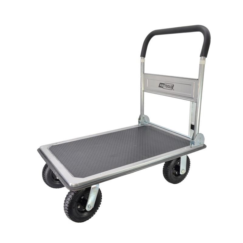 Pladevogn med luftgummihjul - AWTOOLS AW23205
