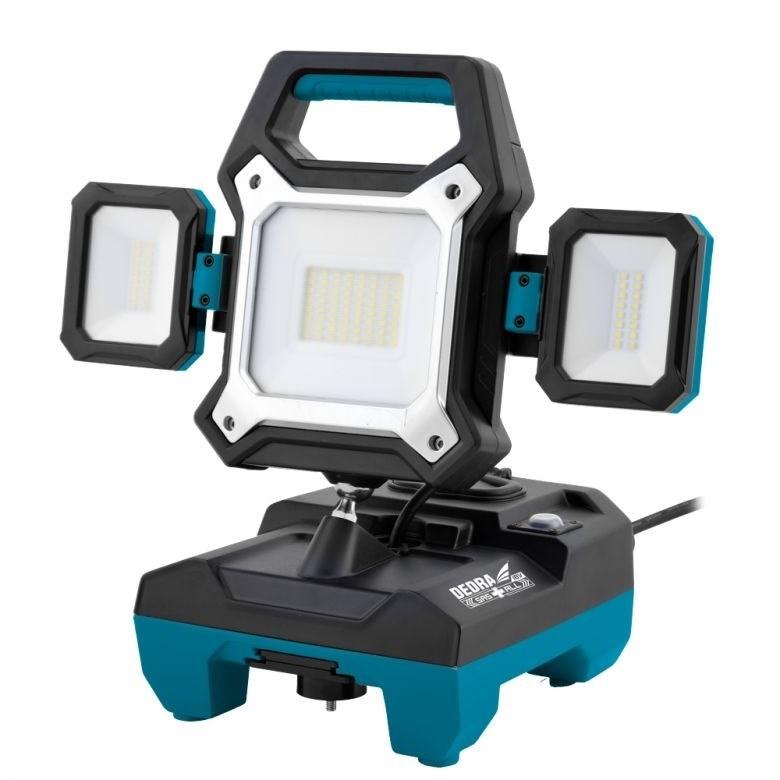Arbejdslampe LED DEDRA – 25 W/18 V 2.500 lm / 45 W 4.000 lm