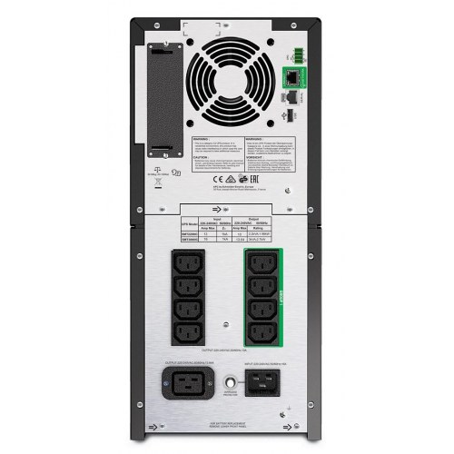 UPS backup strøm - APC Smart-UPS SMT2200IC, 2200 VA, 9x IEC, USB/SmartConnect