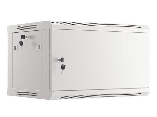 Væghængt 19" rackskab 6U - Lanberg, 600 × 450 mm billede