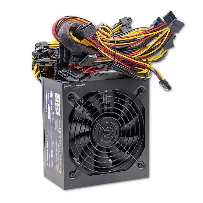 Strømforsyning ATX 1650 W - Qoltec 80 Plus Platinum