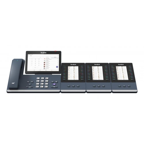 IP-telefon Yealink MP58-WH E2 til Teams med touchskærm