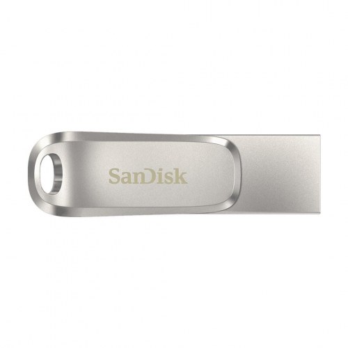 USB flashdrev SanDisk Ultra Dual Drive Luxe 256 GB – USB-A/USB-C 3.2 Gen 1, metal
