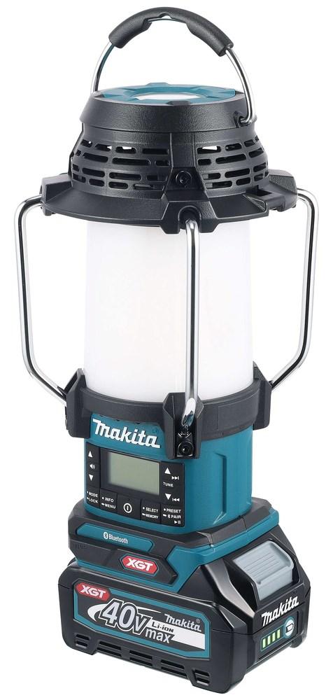 Radio lanterne LED - Makita MR009GZ, sort/blå/hvid billede