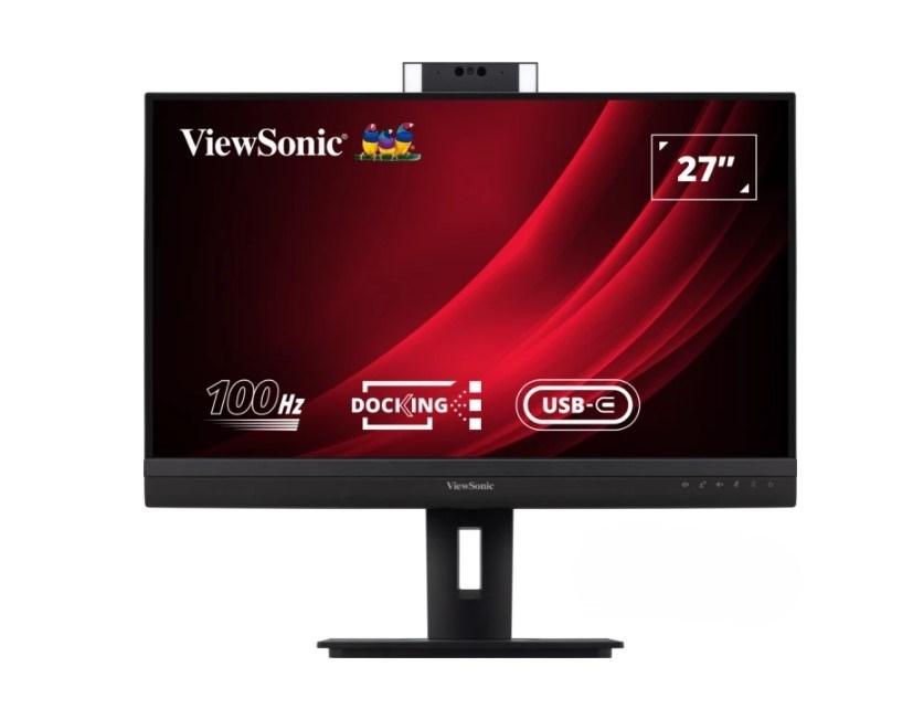 Skærm 27" ViewSonic VG2757V-2K - QHD, 100 Hz, USB-C, webkamera billede