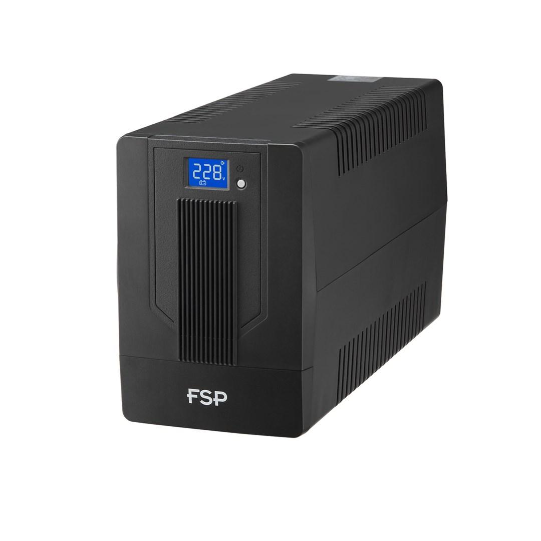 UPS strømforsyning - Fortron FSP iFP 2000, Line‑Interactive, 2 kVA / 1.200 W, 2x Schuko billede