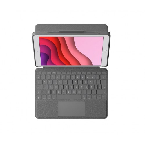 iPad tastatur cover Logitech Combo Touch (Graphite, 10,2")