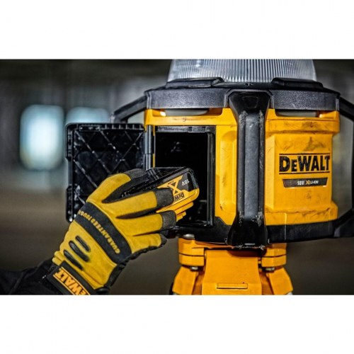 Arbejdslampe LED DeWALT – batteridrevet byggepladslygte