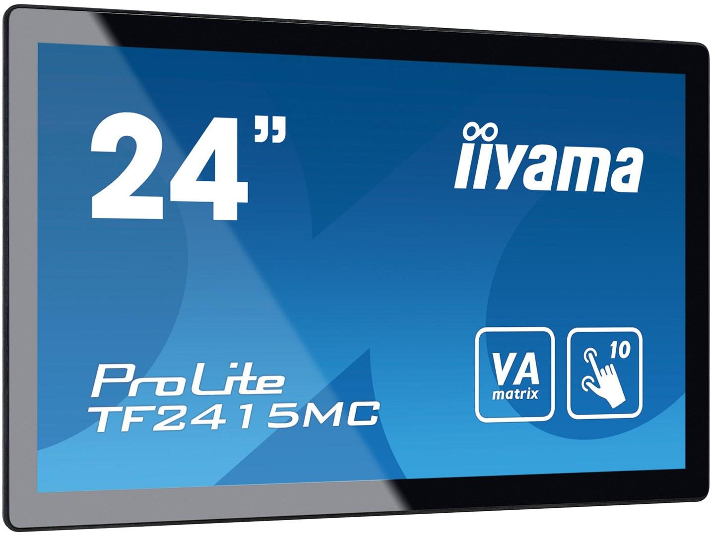 Touchskærm 24" iiyama ProLite TF2415MC Open Frame PCAP, 10 touchpunkter, Full HD billede