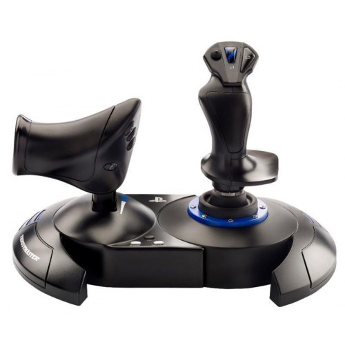 Joystick til gaming Thrustmaster T.Flight Hotas 4 – sort/blå – USB – PC og PS4