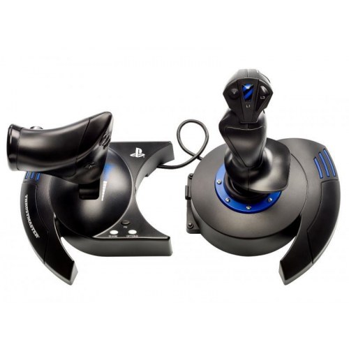 Joystick til gaming Thrustmaster T.Flight Hotas 4 – sort/blå – USB – PC og PS4