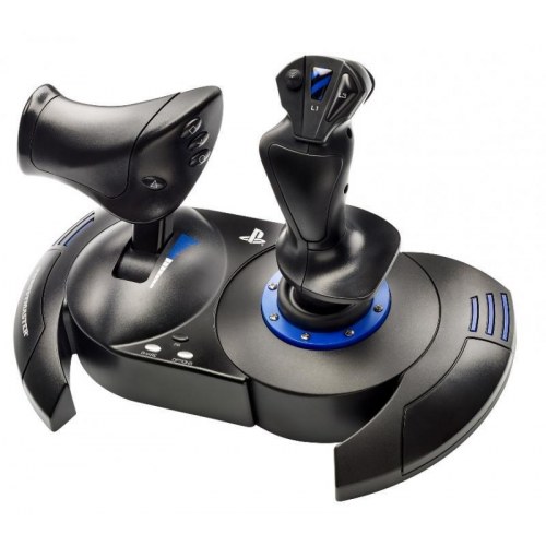 Joystick til gaming Thrustmaster T.Flight Hotas 4 – sort/blå – USB – PC og PS4
