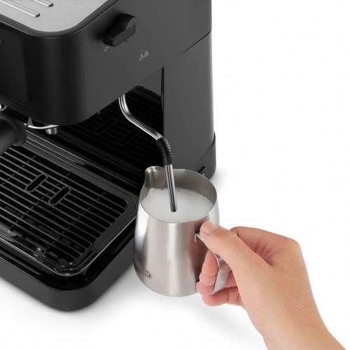 Espressomaskine DeLonghi EC230, 15 bar, mælkeskummer, 1100 W, sort