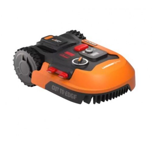 Robotplæneklipper WORX Landroid WR165E, 500 m², 18 cm – sort/orange