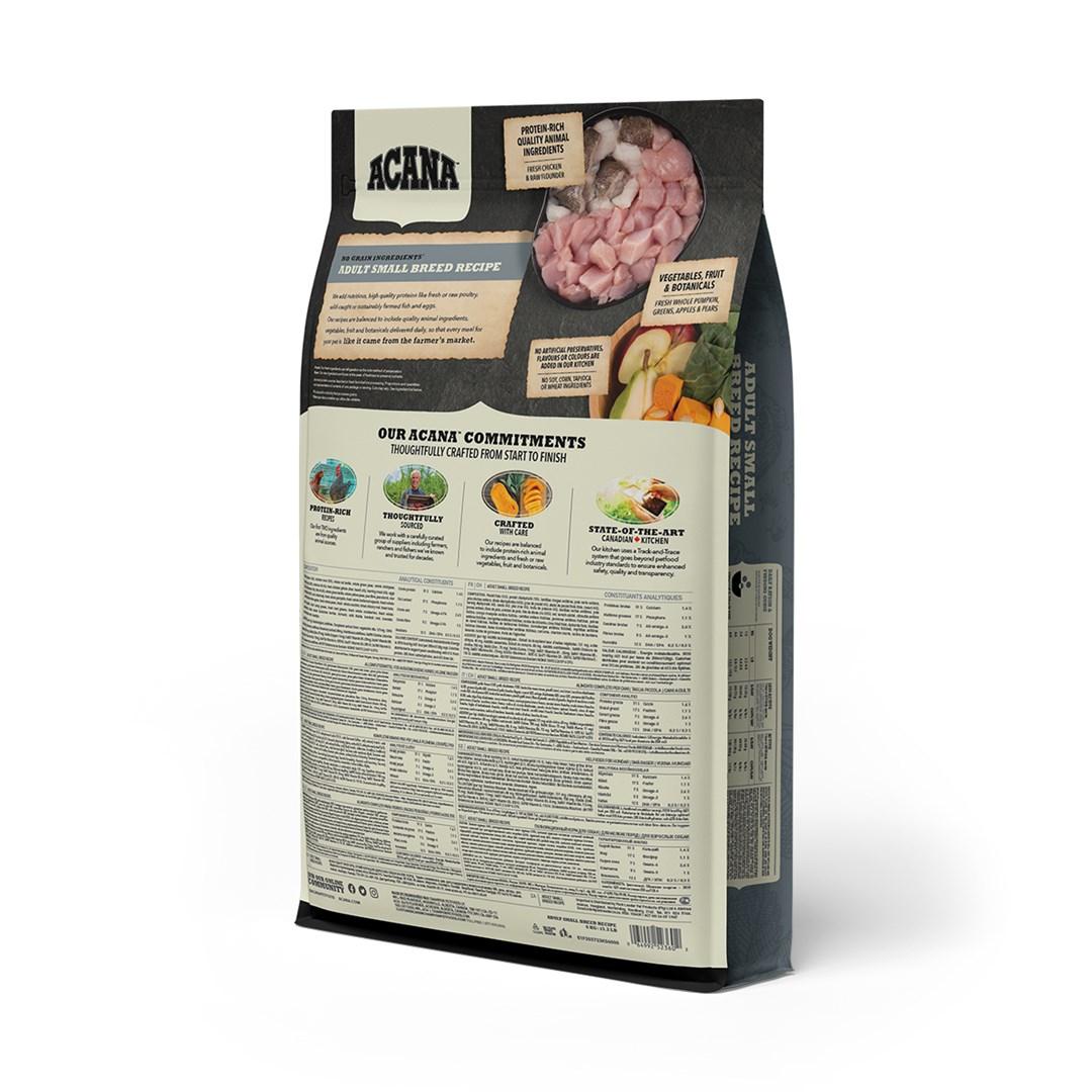 Hundefoder ACANA Adult Small Breed - kornfri, 6 kg