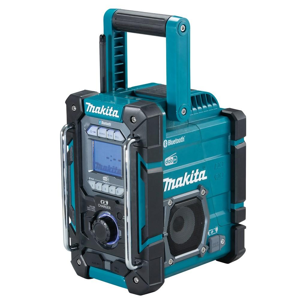 Radio med Bluetooth - Makita DMR301, bærbar digital, sort/teal