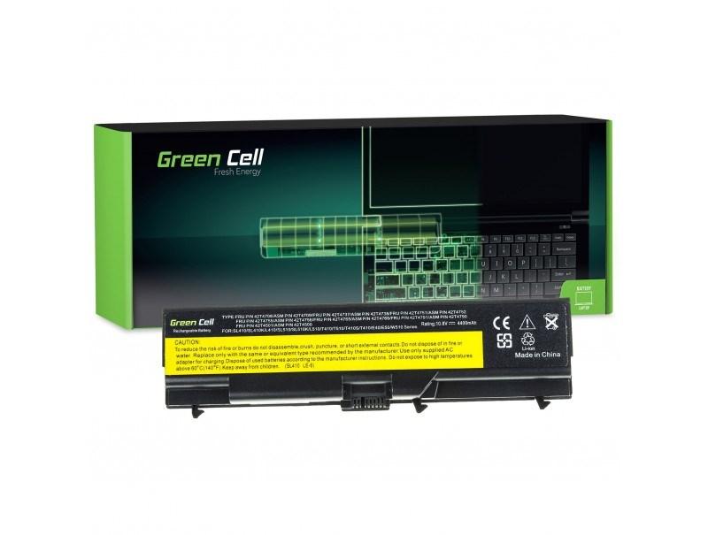 Bærbar batteri Lenovo – Green Cell LE05, 11,1 V 4 400 mAh (6-cellet)