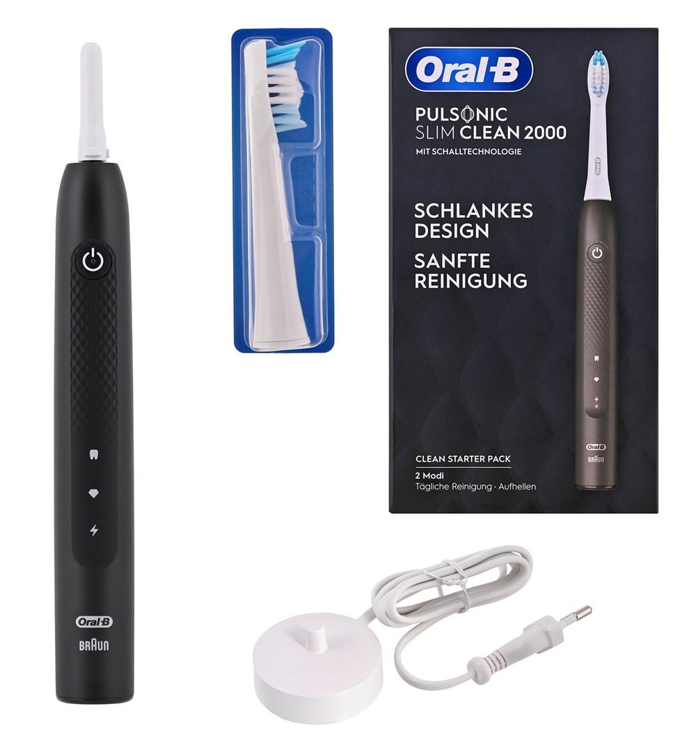 Elektrisk tandbørste Oral-B Pulsonic Slim Clean 2000 sort